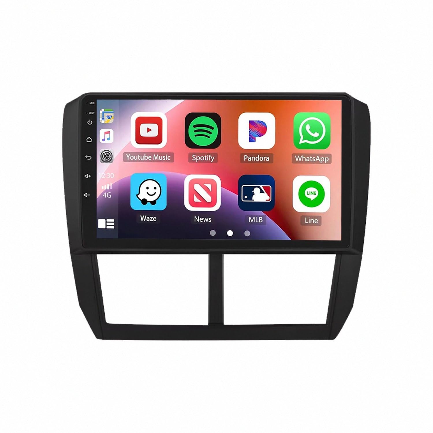 Radio coche 2 DIN con Carplay inalámbrico: moderniza tu Subaru Forester en carretera 8