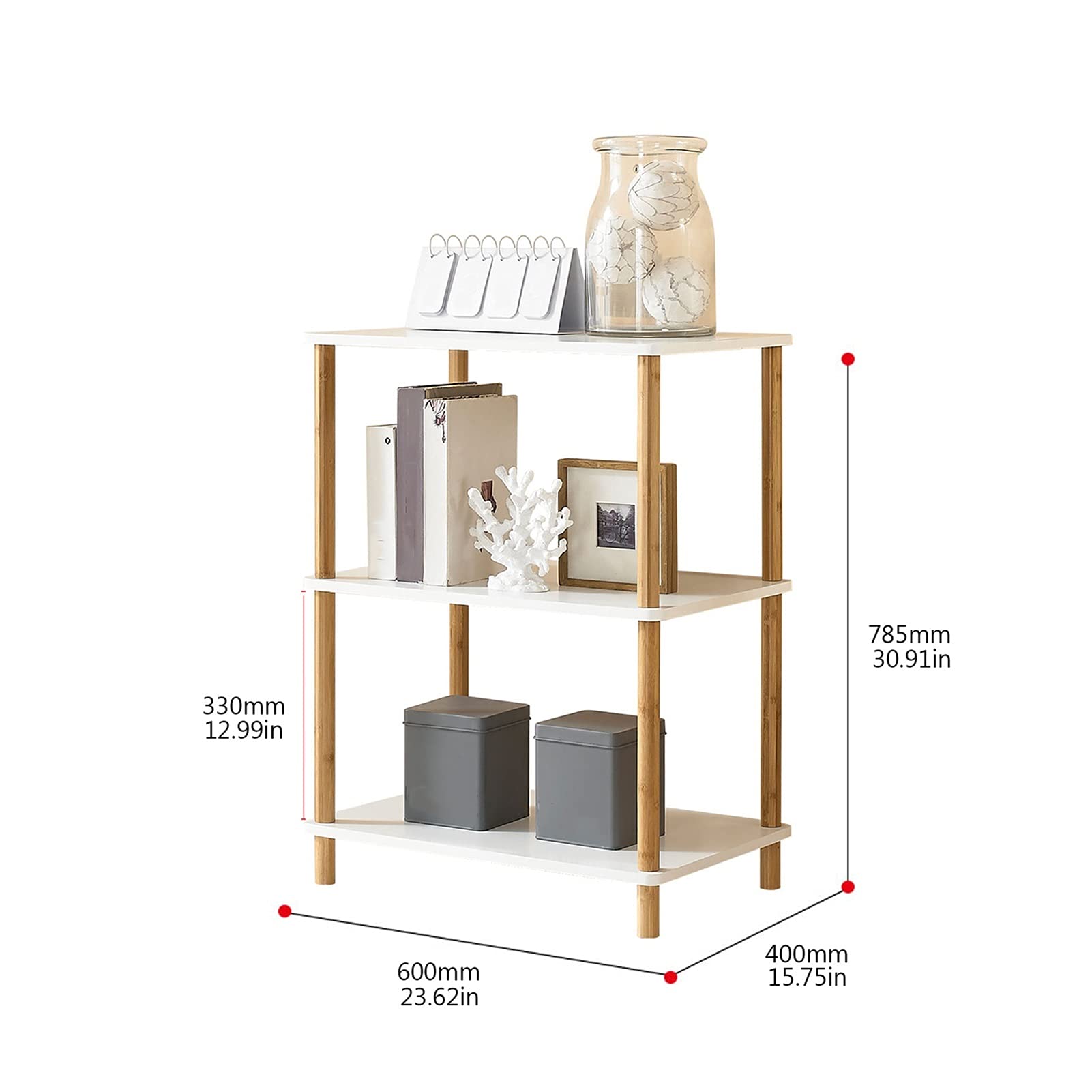 Supporto per stampa Stampante for pavimenti a 3 livello Stampante, supporto fax, con ambientatore in legno di stoccaggio Organizer, stand desktop stand Stampante, forniture for ufficio Compact Tabella