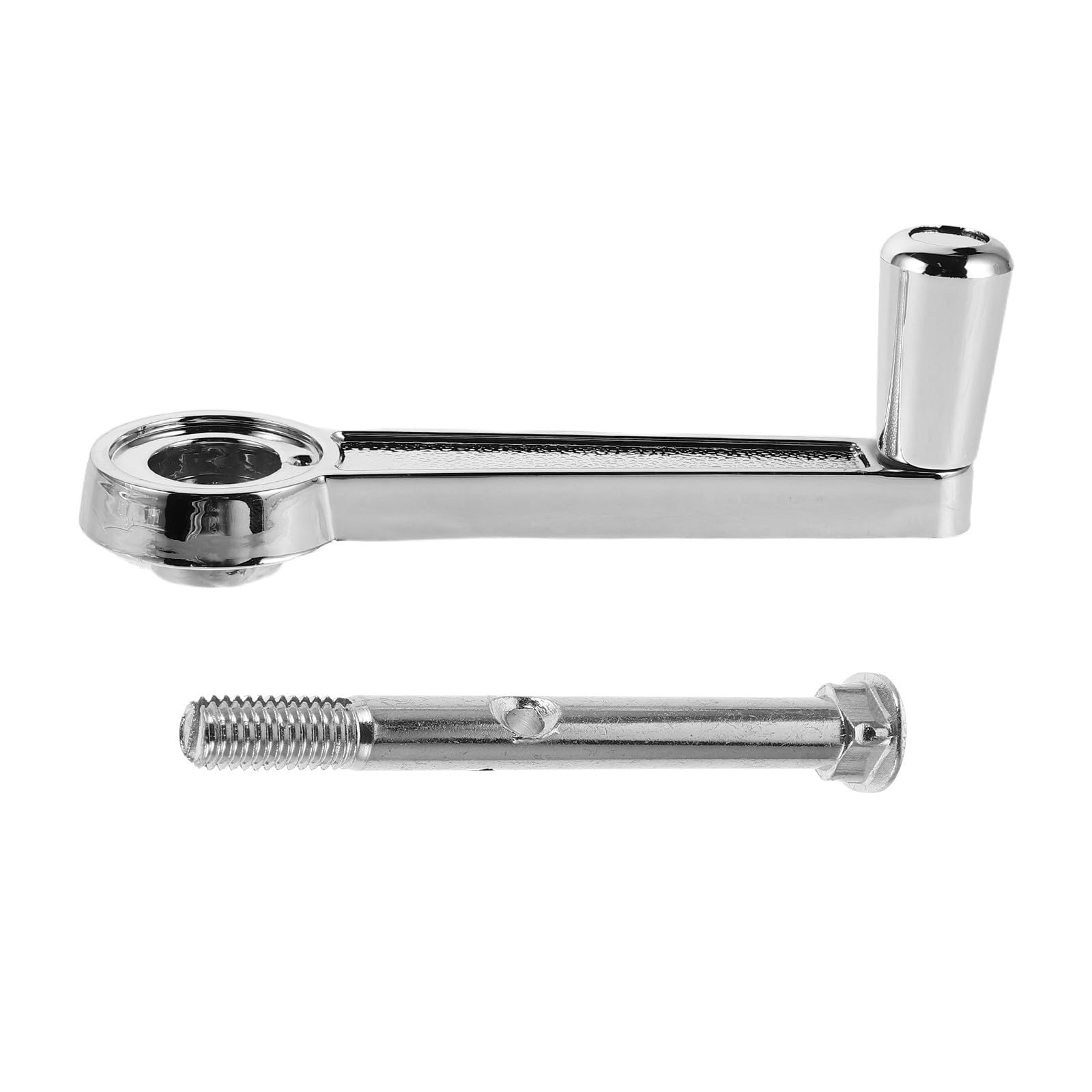 Manivela de repuesto de metal plata para sombrilla de patio y jardín elegante