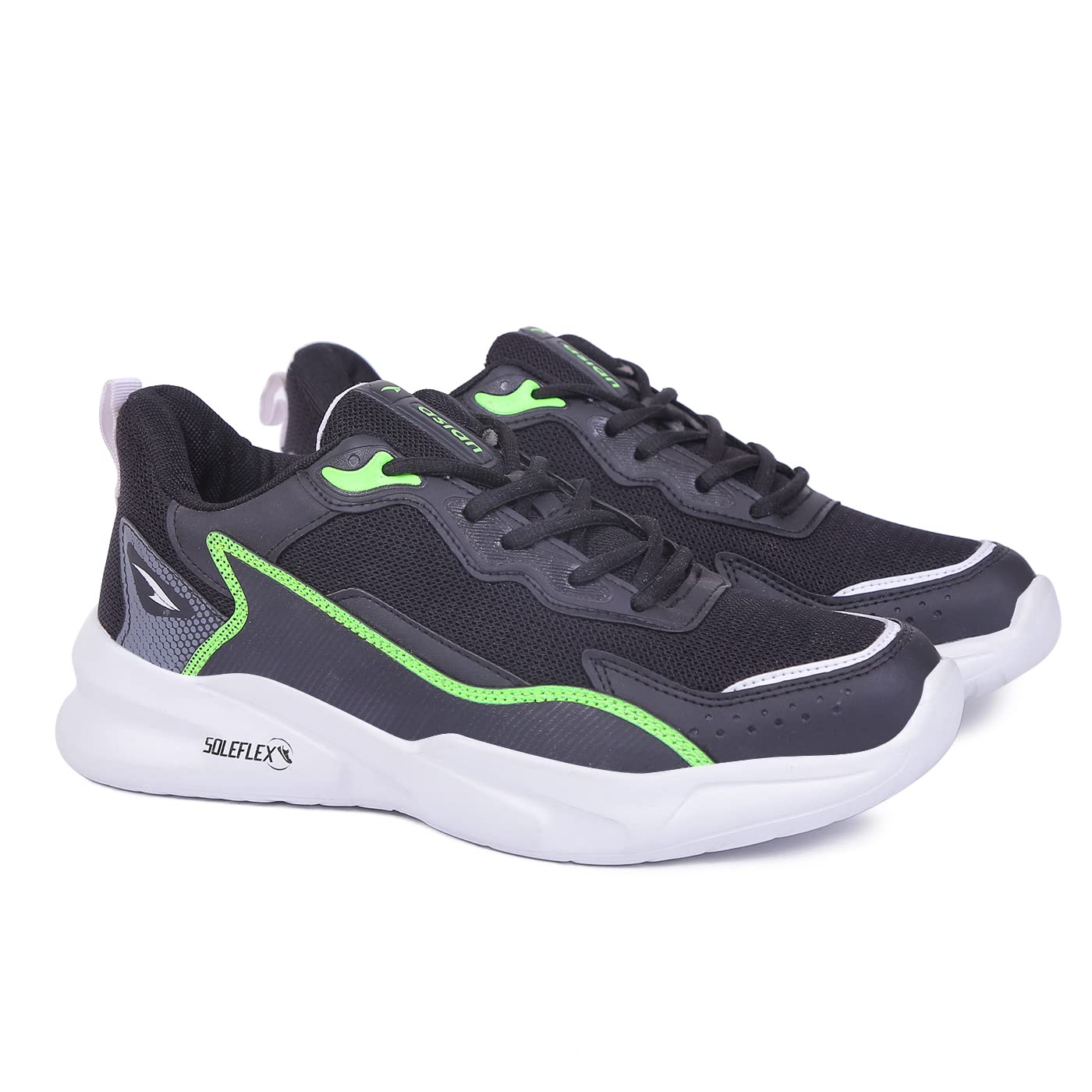 ASIAN Mens Newton-06 Sports Running Shoes Latest Stylish Casual Sneaker,Lace-up Lightweight Shoes for Running, Walking, Gym Shoes Black (B0B54LB7ZK) Amazon Price History, Amazon Price Tracker