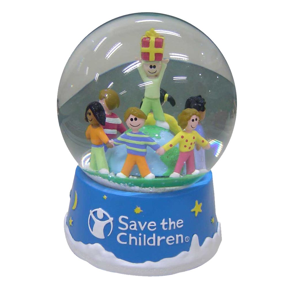 Kurt Adler Save The Children Musical Waterglobe, 100mm