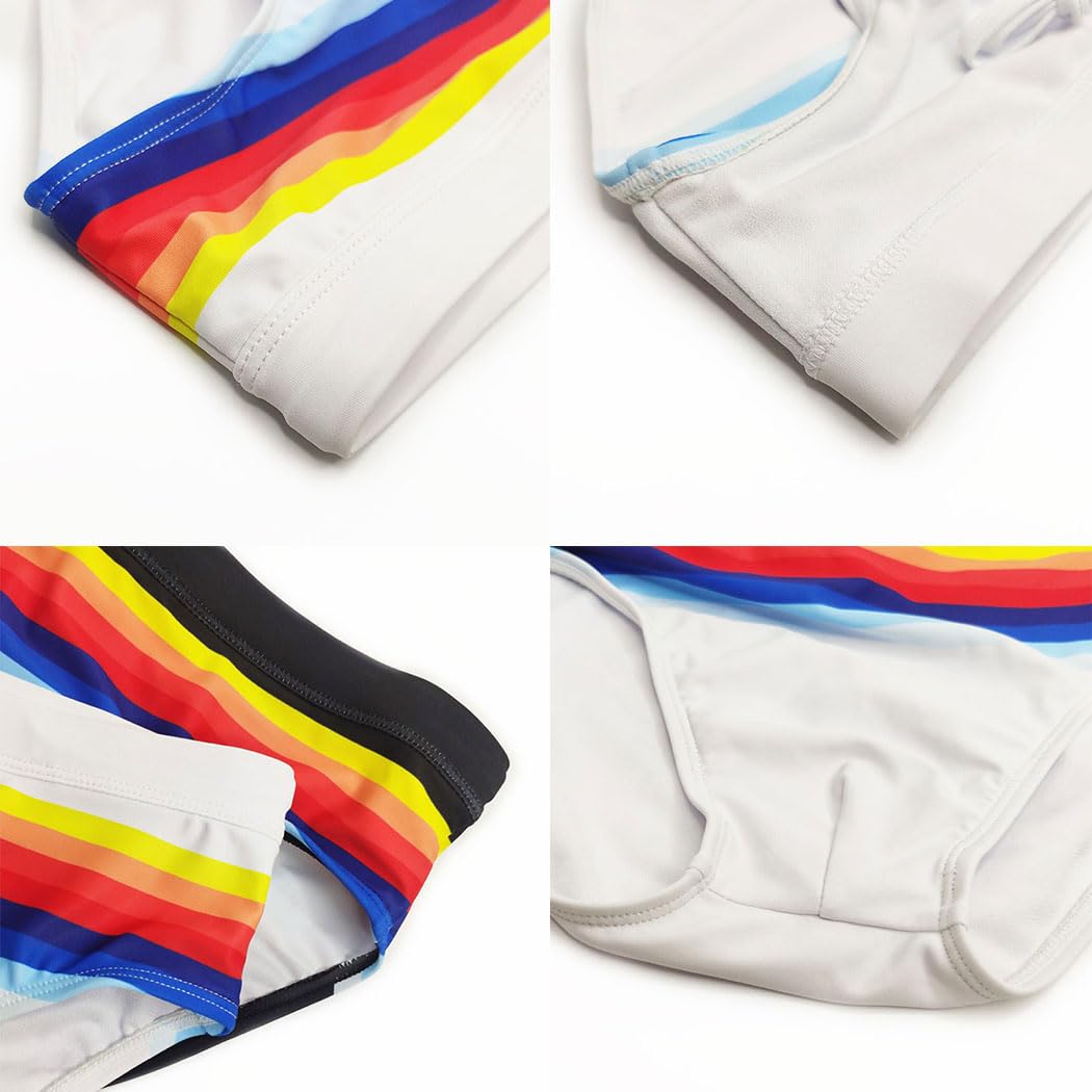 Bañador de Natación Slip para Hombre Bañadores Slip Hombre de Secado Rápido Bañador Natacion Hombre Slip para Playa Piscina Tamaño M-2XL YK2412