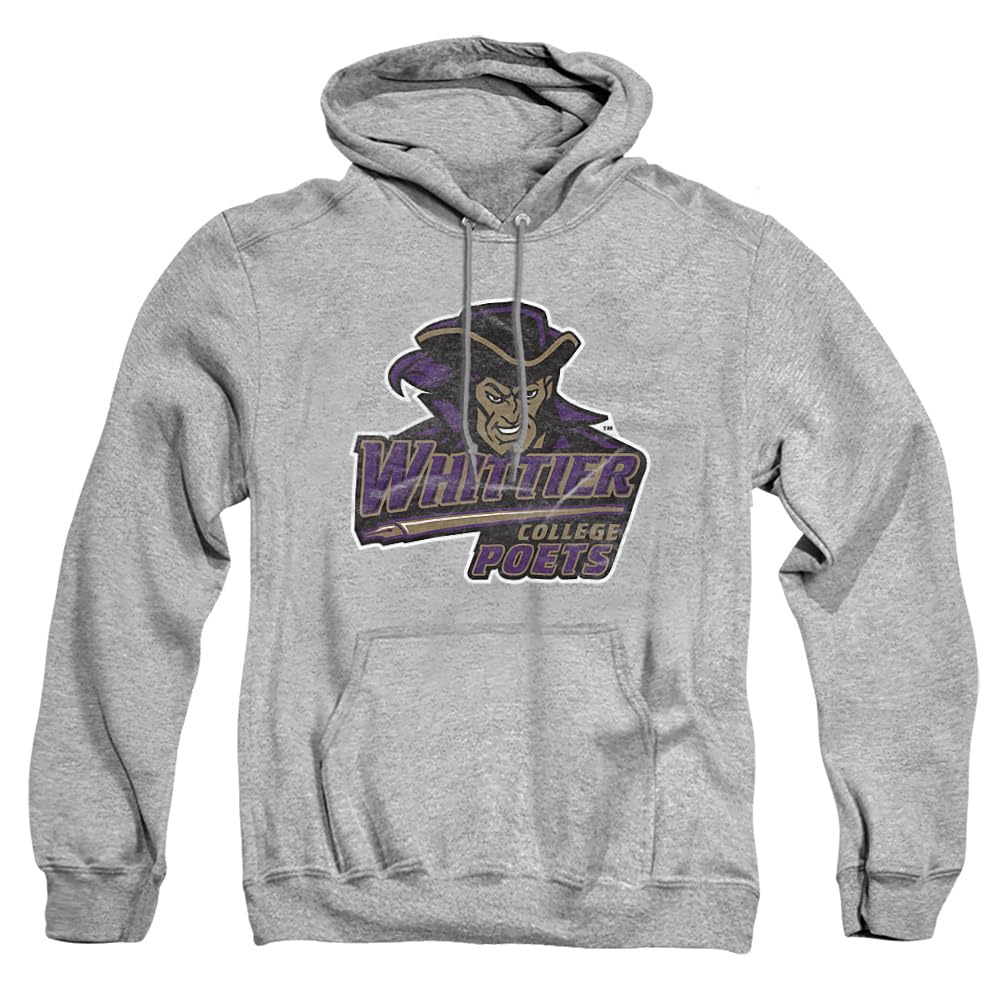 LOGOVISION Official Collegiate Distressed Primary Logo Adult Pullover Hoodie Collection — view 253