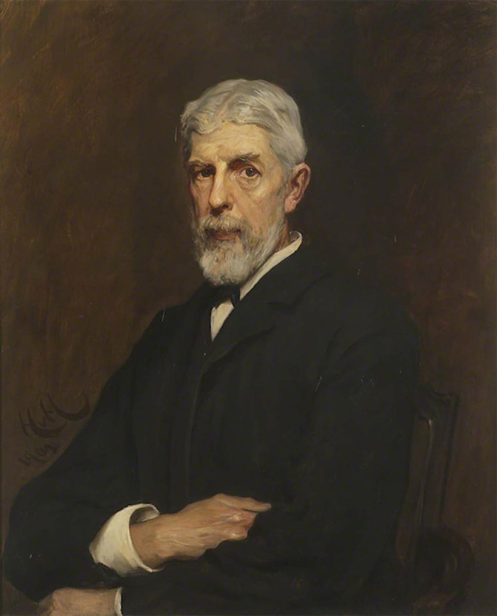 SERENDIPITP Aesthetic Poster Photo Wall Print Retro Picture Sir Henry Trueman Wood Secretary and Vice-president of the Society of Arts by Sir Hubert Von Herkomer for Home Decor 60x90cm