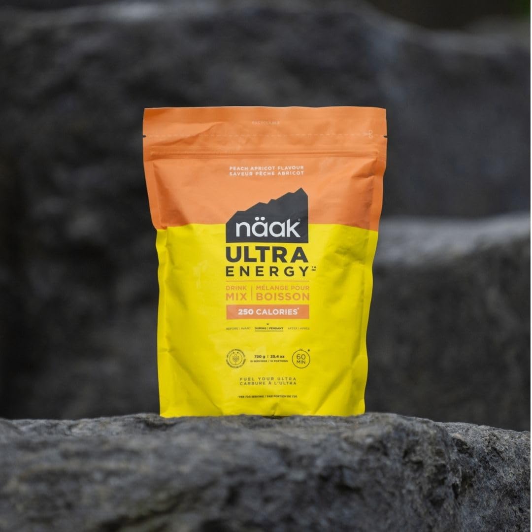 NAAK Ultra Energy Drink Mix Pfirsich/Aprikose Aromatisiert 720 g