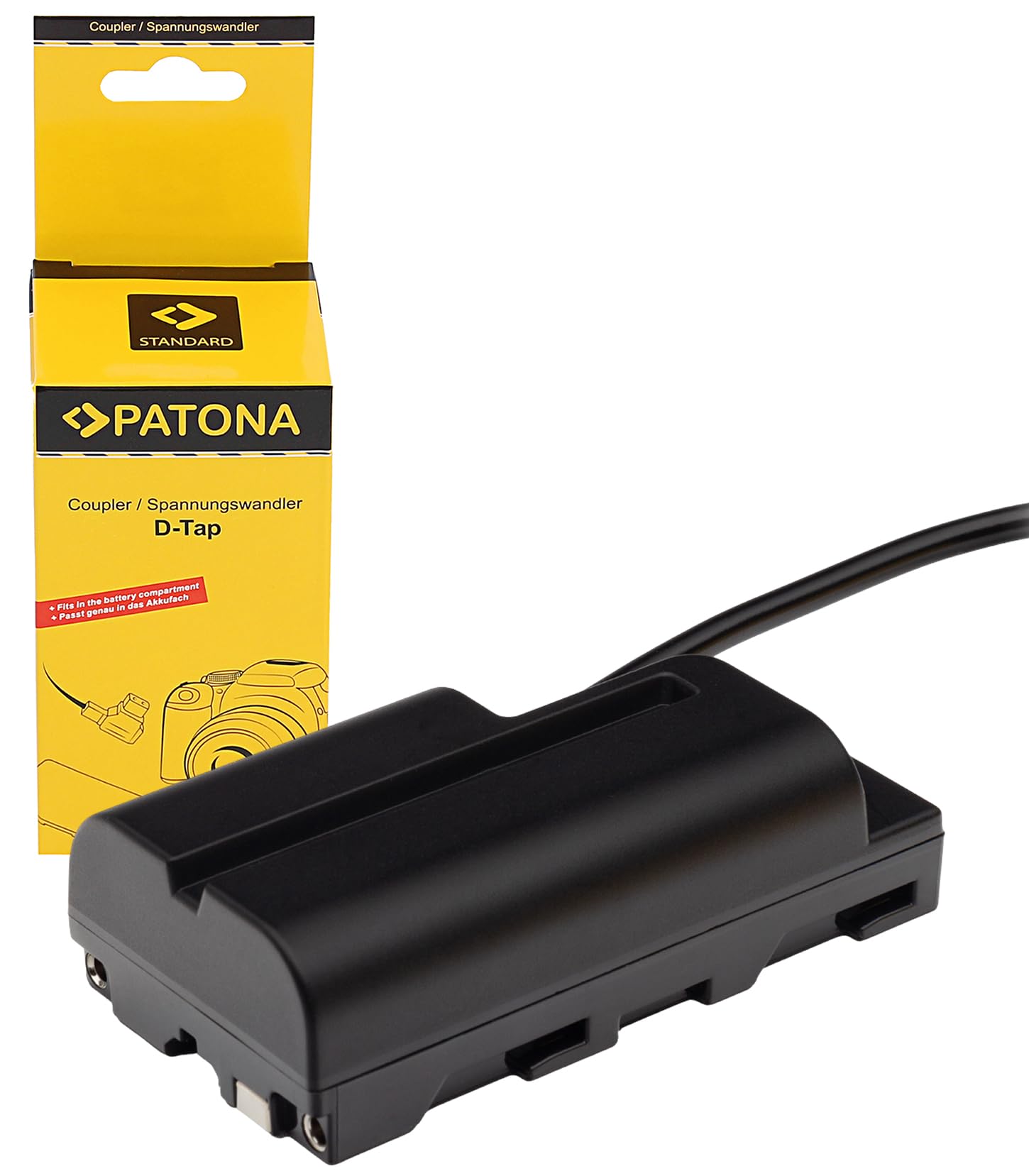 PATONA D-TAP Adapter akumulatora (atrapa) do Sony NP-F550/F750/F970
