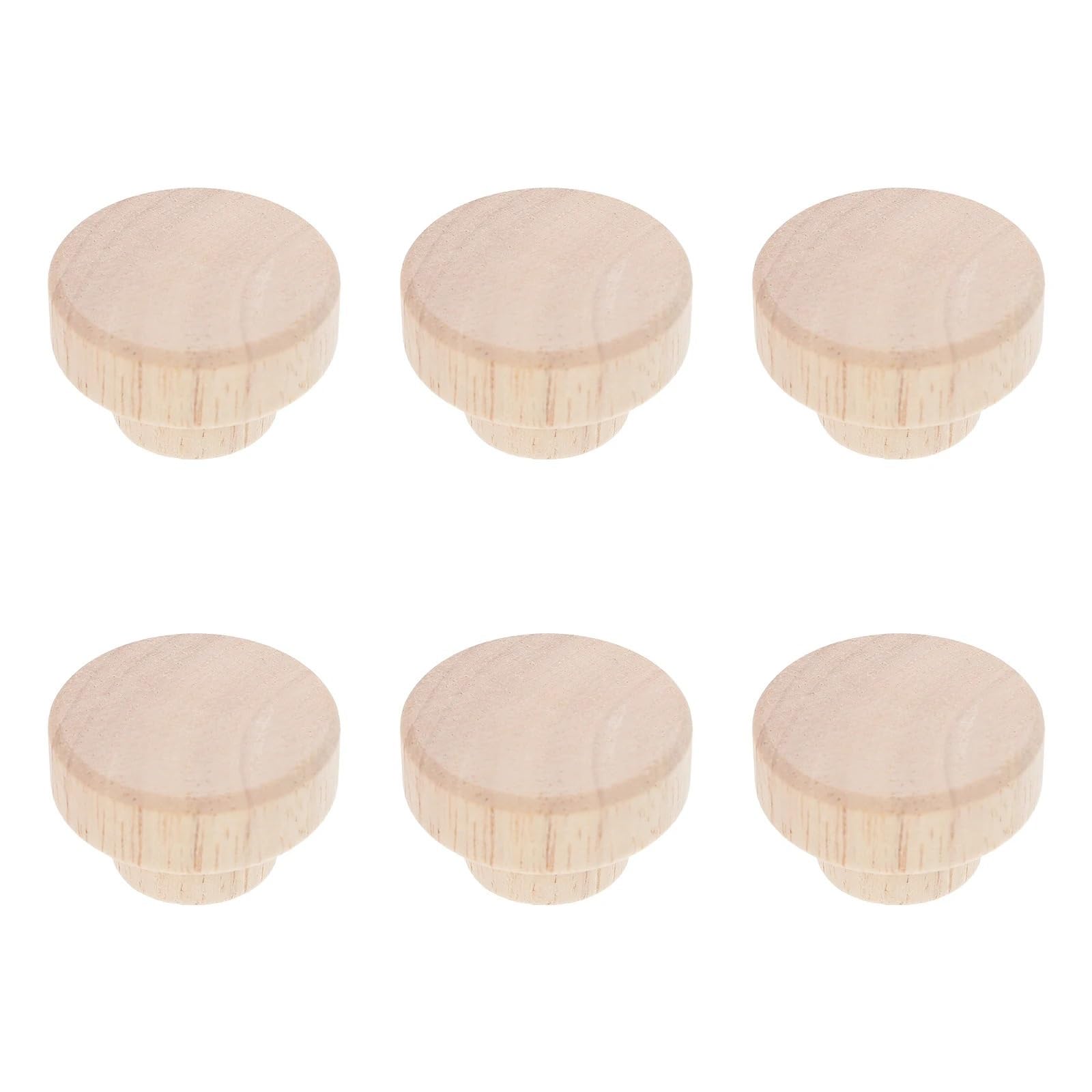 bogniga Handles 12pcs Furniture Door Wooden Knobs Wardrobe Drawer Pulls Cabinet Cupboard H les