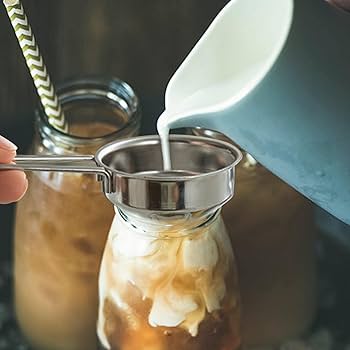 スタンド付き ステンレス 漏斗 粉末ペースト 液体 顆粒 10cm 3.9インチ スタンド付き ステンレス 漏斗 粉末ペースト 液体 顆粒 10cm 3.9