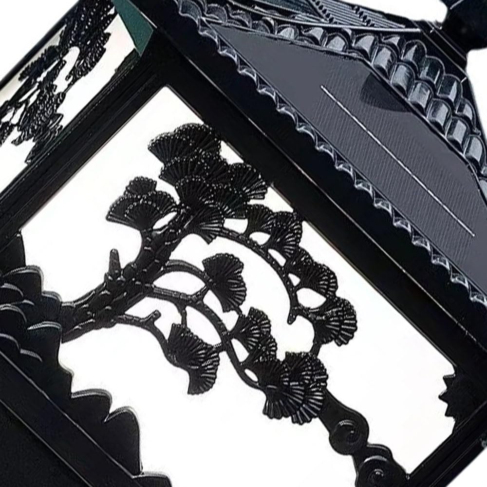 Kolumna solarna z aluminium, zewnętrzna lampa filarowa do bramy ogrodzeniowej, od zmierzchu do świtu, podstawa E26, wodoodporna, do ogrodu, patio