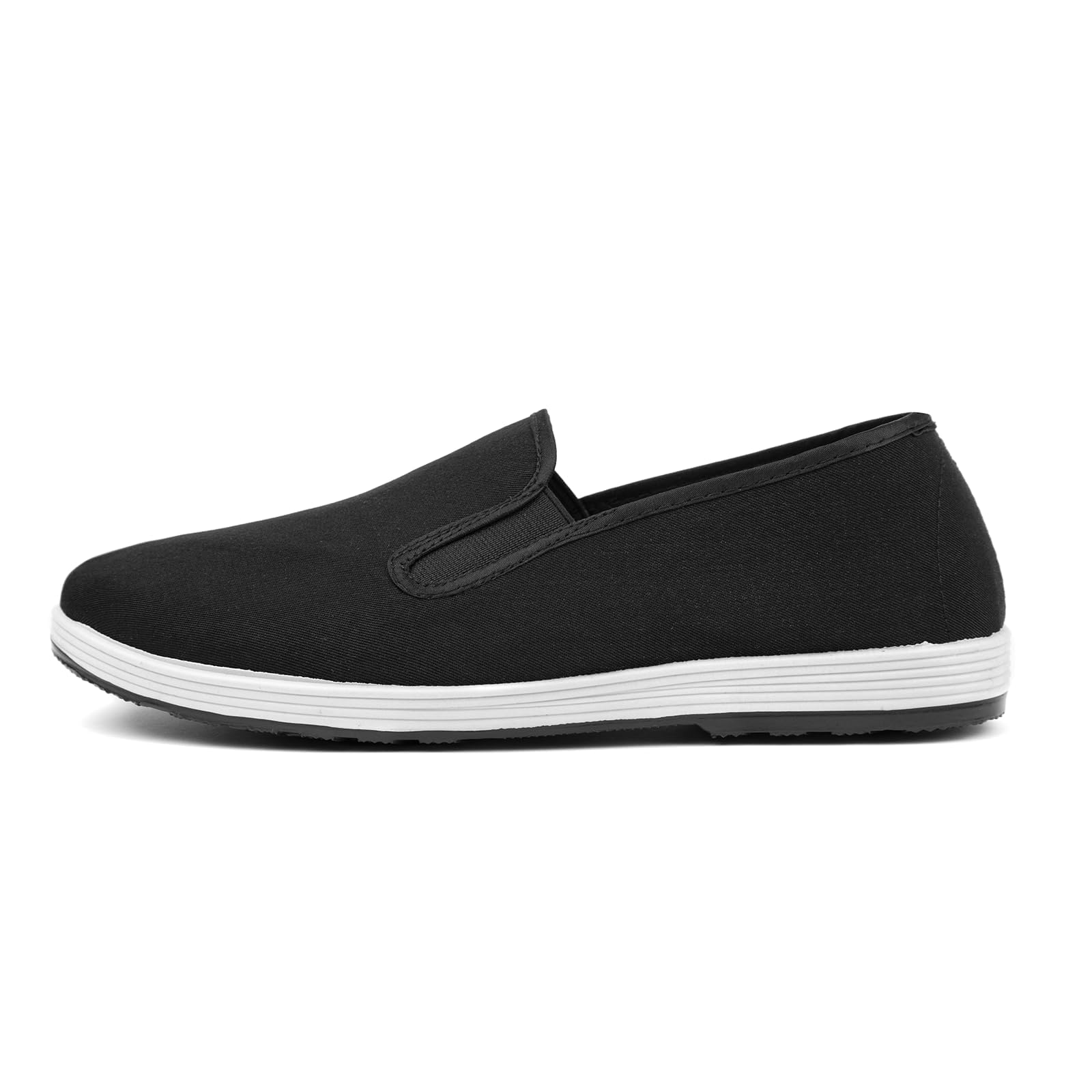 Zapatos de Tai Chi Chinos Tradicionales Antiguos de Beijing Kung Fu, Calzado de Lona para Artes Marciales para Hombres y Mujeres, Suela de Goma Antideslizante, livianos y duraderos.
