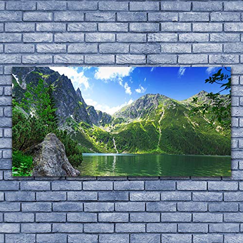 Impression sur verre acrylique 140x70cm pour salon moderne design Tulup