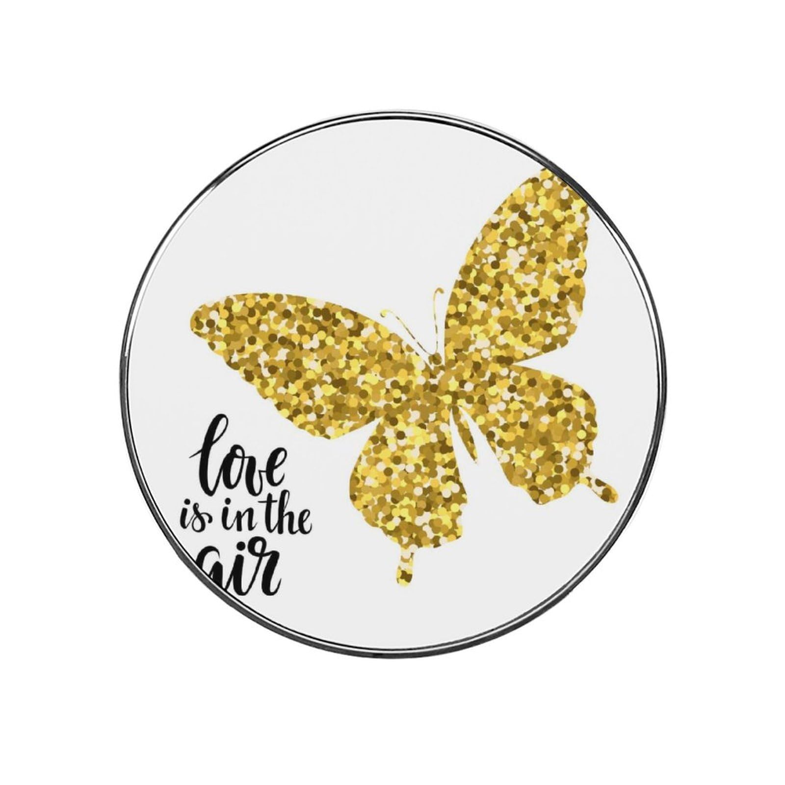Golden Butterfly Magnets For Fridge Kitchen Decoration For Refrigerators Whiteboards