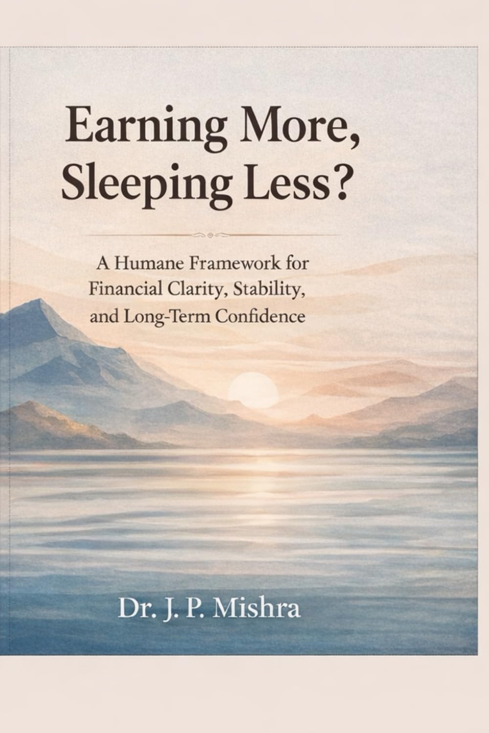 Earning More, Sleeping Less?: A Humane Framework for Financial Clarity, Stability and Long-Term Confidence