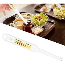 Handheld Food Salt Tester with 7-LED Indicator & Automatic Compensation 70 90 C for Accurate Kitchen Salinity Measurement, Portable Mwith Battery