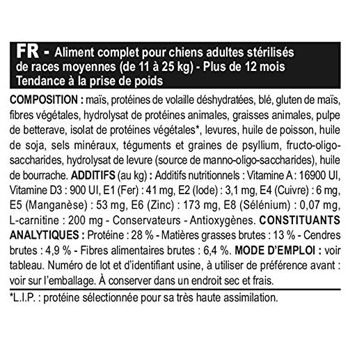 Royal Canin Medium Sterilised, 1er Pack (1 x 3 kg)