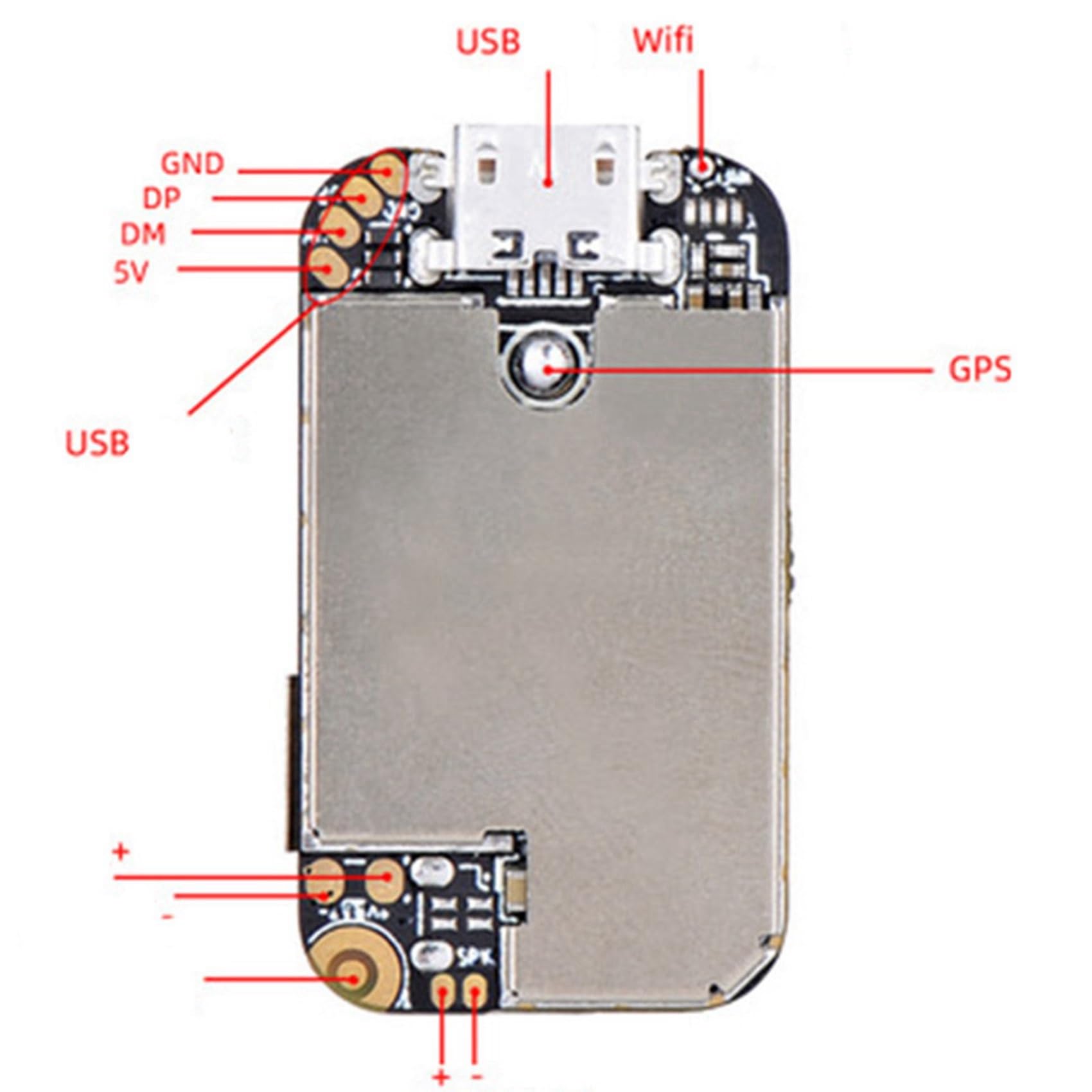 10X Localizzatore GPS Super Mini Dimensioni gsm AGPS WiFi LBS Locator Web App Gratuita Tracking Voice Recorder ZX303 PCBA Inside 87HE