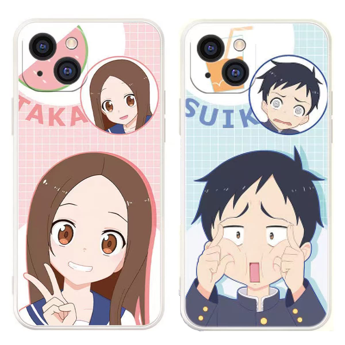 Amazon.co.jp: 高木さん 西片くん スマホケース 携帯カバー 人気
