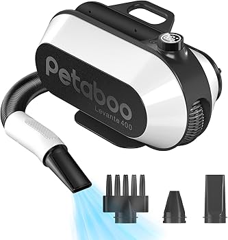 Amazon | 犬用ドライヤー Petaboo ペットドライヤー 【ハイパワー風力
