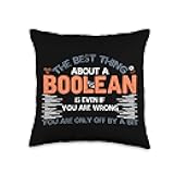 Programming Joke Coding Programmer Engineer Developer Throw Pillow