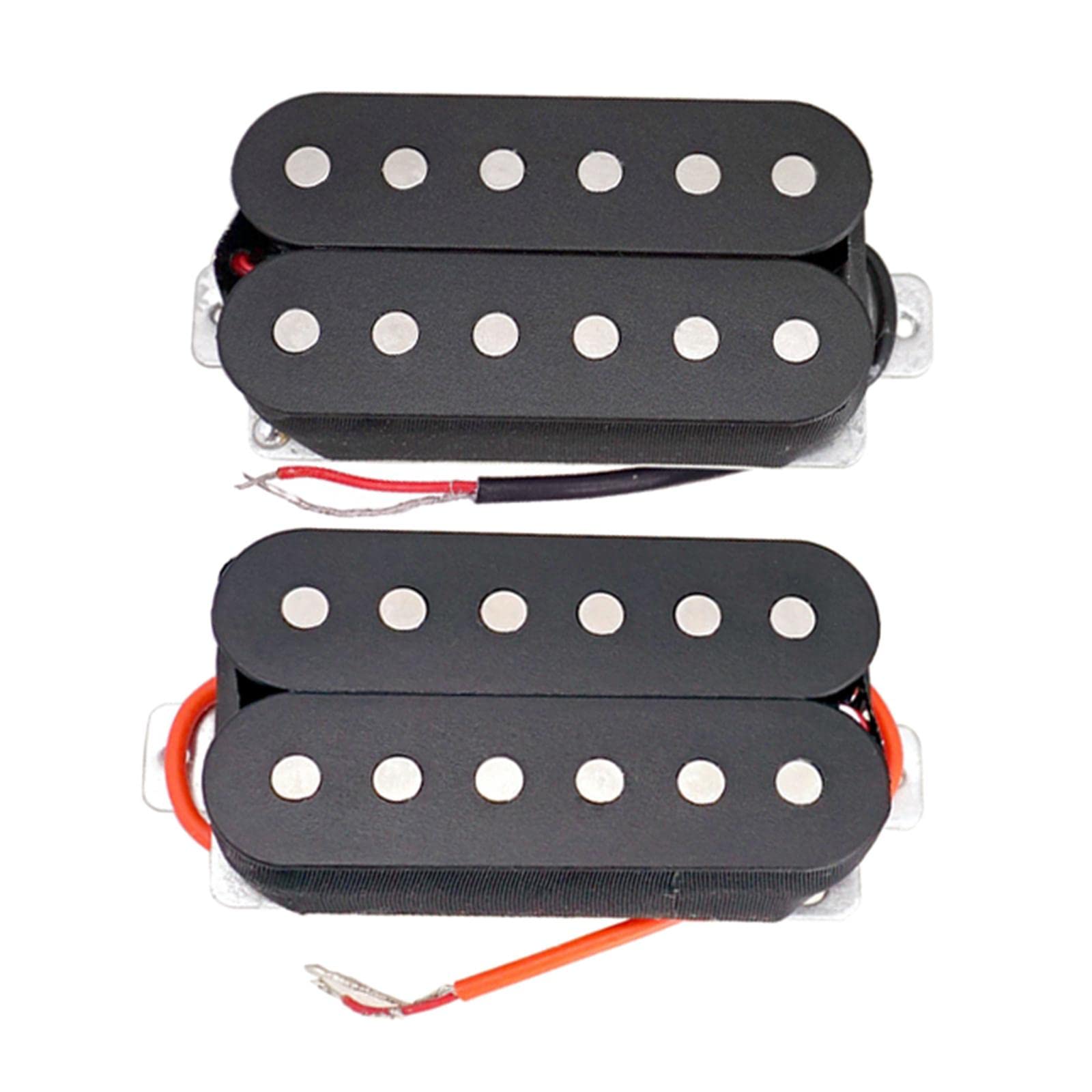 STYLEHEAVEN 50/52Mm Guitar Humbucker Pickup Double Coil Bridge/Neck Guitar Part Black-picture-20