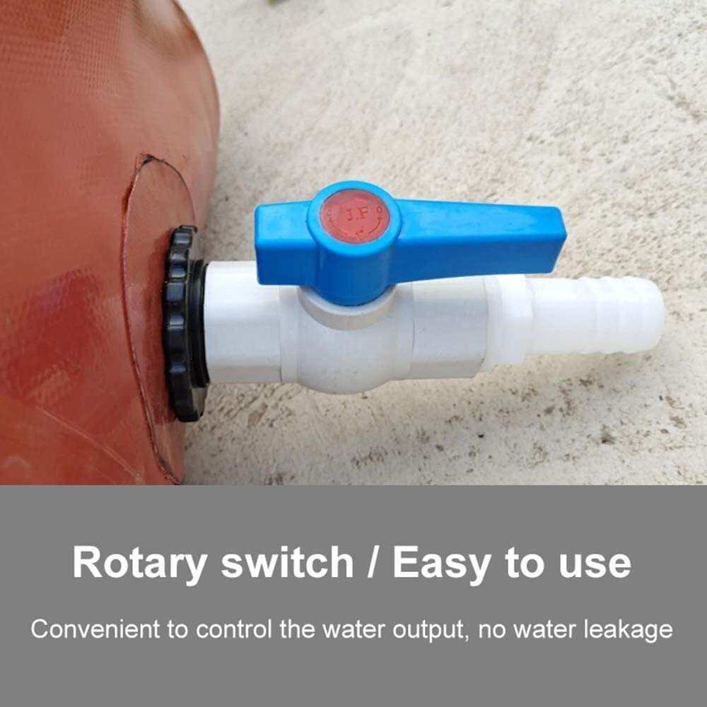 Tanque de agua Agua almacenaje, bolsa de almacenamiento, plegable al aire libre del tanque de agua con el grifo, la luz de gran capacidad de agua bolsa Bolsa de almacenamiento de agua plegable de gran