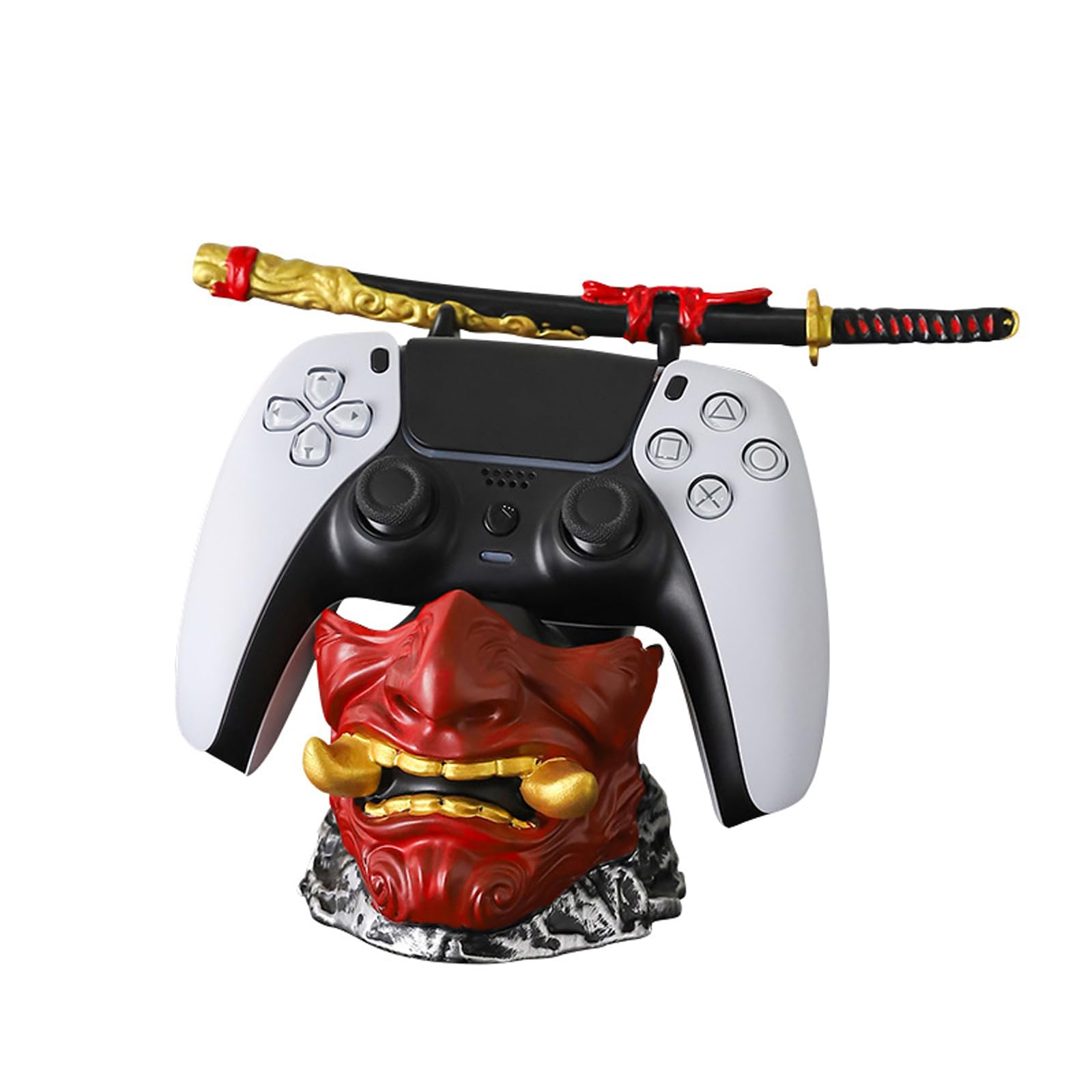 YINcrinx Soporte para mandos de Videojuegos Black Hammerhead Compatible con mandos Xbox, PS4, PS5 y Switch.Base Universal, también Sirve como Expositor de Accesorios — view 4