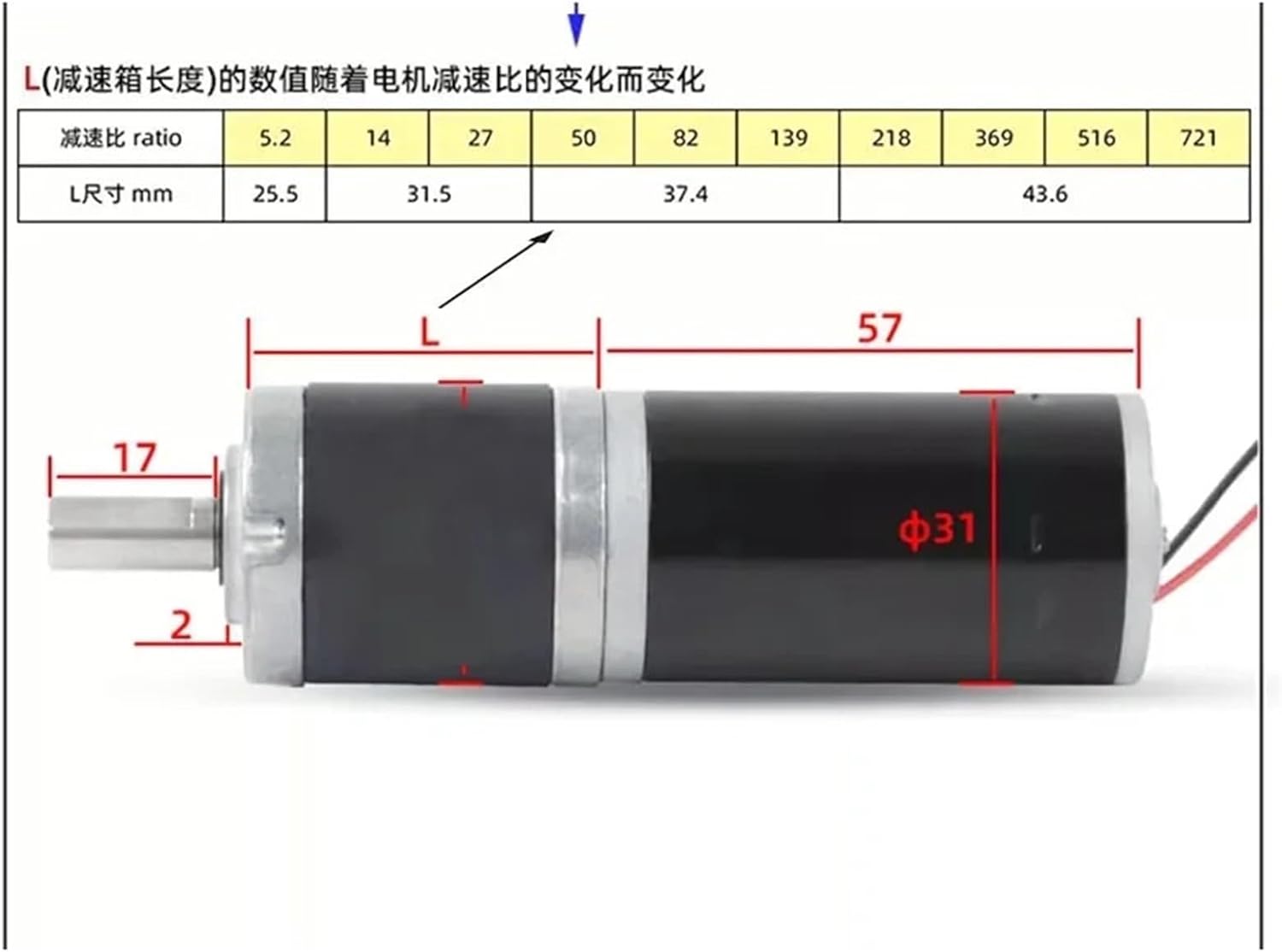 Mini Planetary Gear Motor 12V 24V 32mm Gearbox Reducer Adjustable Speed High Tq Low Noise Forward/Reverse Carbon Brush Motor(with Bracket 8mmaxis,16R_12V Motor)