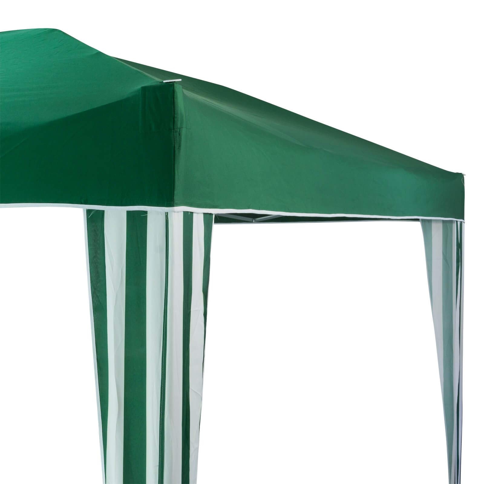 dema alu-markise Alu Faltpavillon 3x3m Pavillon Gartenzelt Partyzelt Überdachung Sonnenschutz Grün pedal-parts-accessories Größe wählen:S Camping für Anfänger -