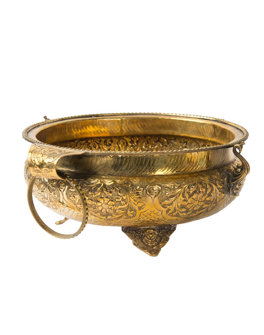 Fabindia Brass Casted Urli-image-6