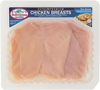 Bell & Evans, Chicken Breast Boneless Skinless Cutlet Air Chilled Tray Pack Step 2