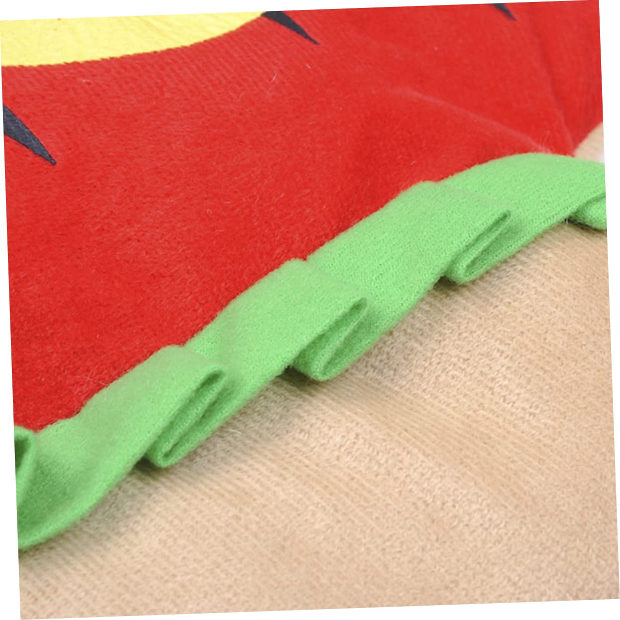 Mipcase 3 Pezzi Costume Di Halloween Per Cani Carino Abbigliamento Per Animali Domestici Vestito Da Cosplay Hot Dog Design Taglia S