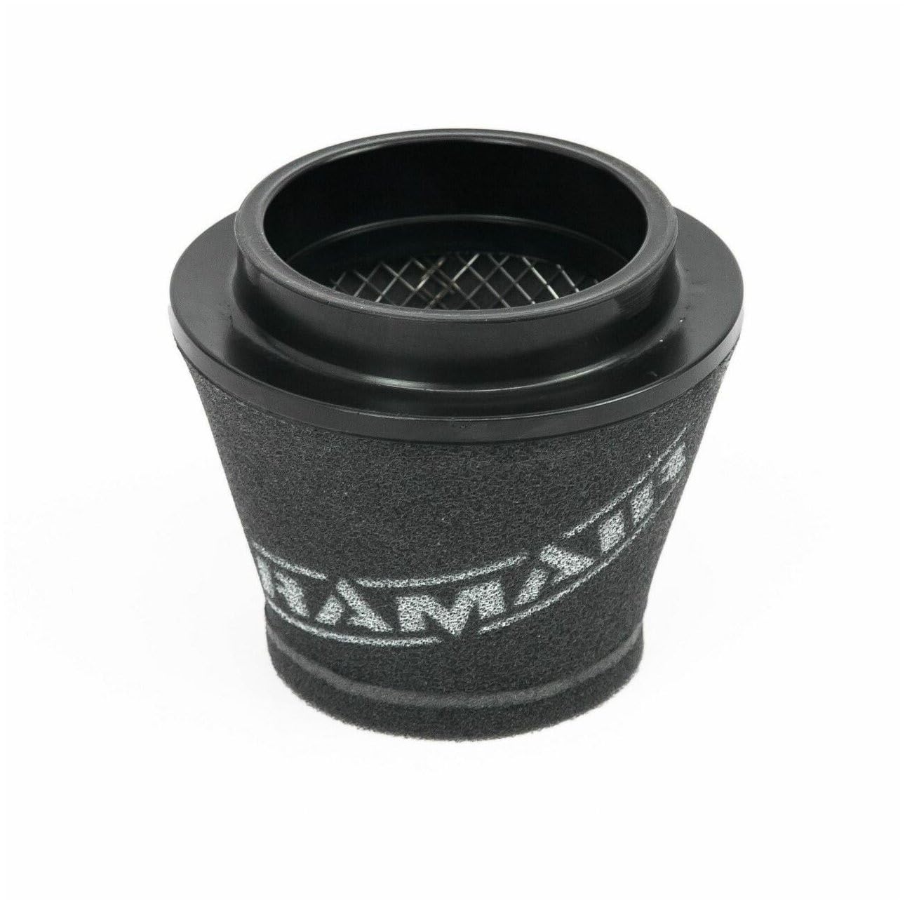 RamAir Rubber Neck 100mm Cone Universal Air Filter (93-140 OD x 125mm L, Centre)