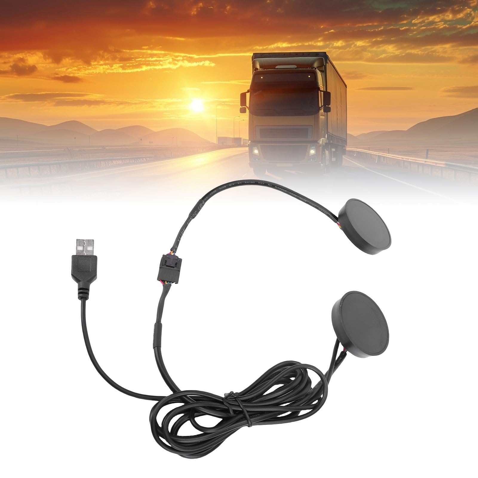 Sxhlseller Devil Eyes Light für Auto, USB -Dämon -Scheinwerfer mit Anpassbaren Augenmustern, Wasserdicht