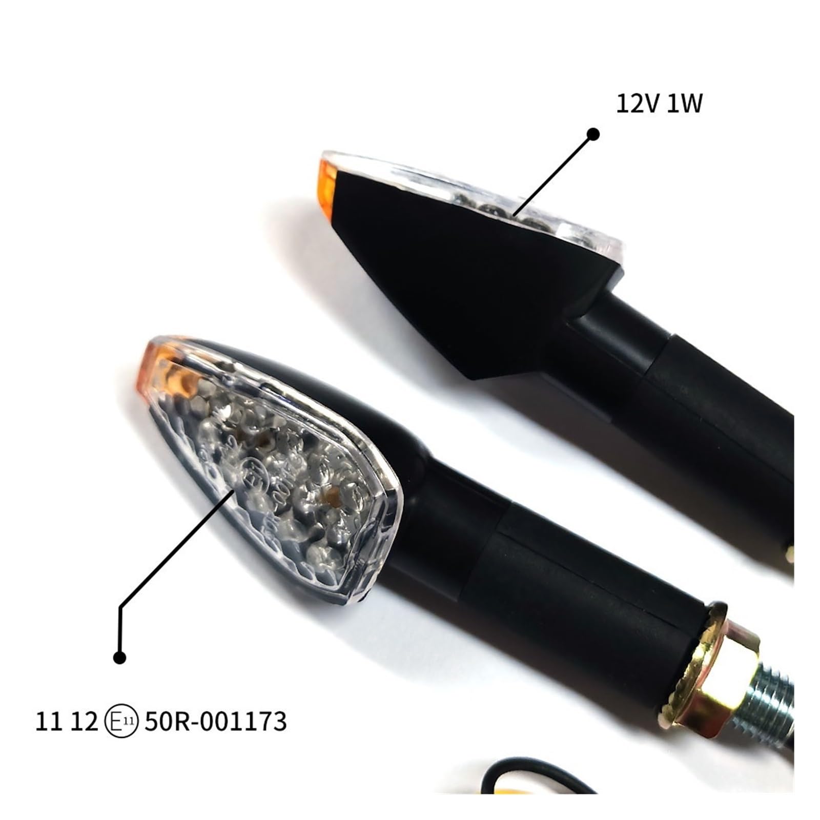 Indicatori di Direzione Indicatori di direzione moto per har&ley per KAW&ASAKI per Yam&aha per Suzuki Luci lampeggianti per moto universali di segnalazione anteriore posteriore