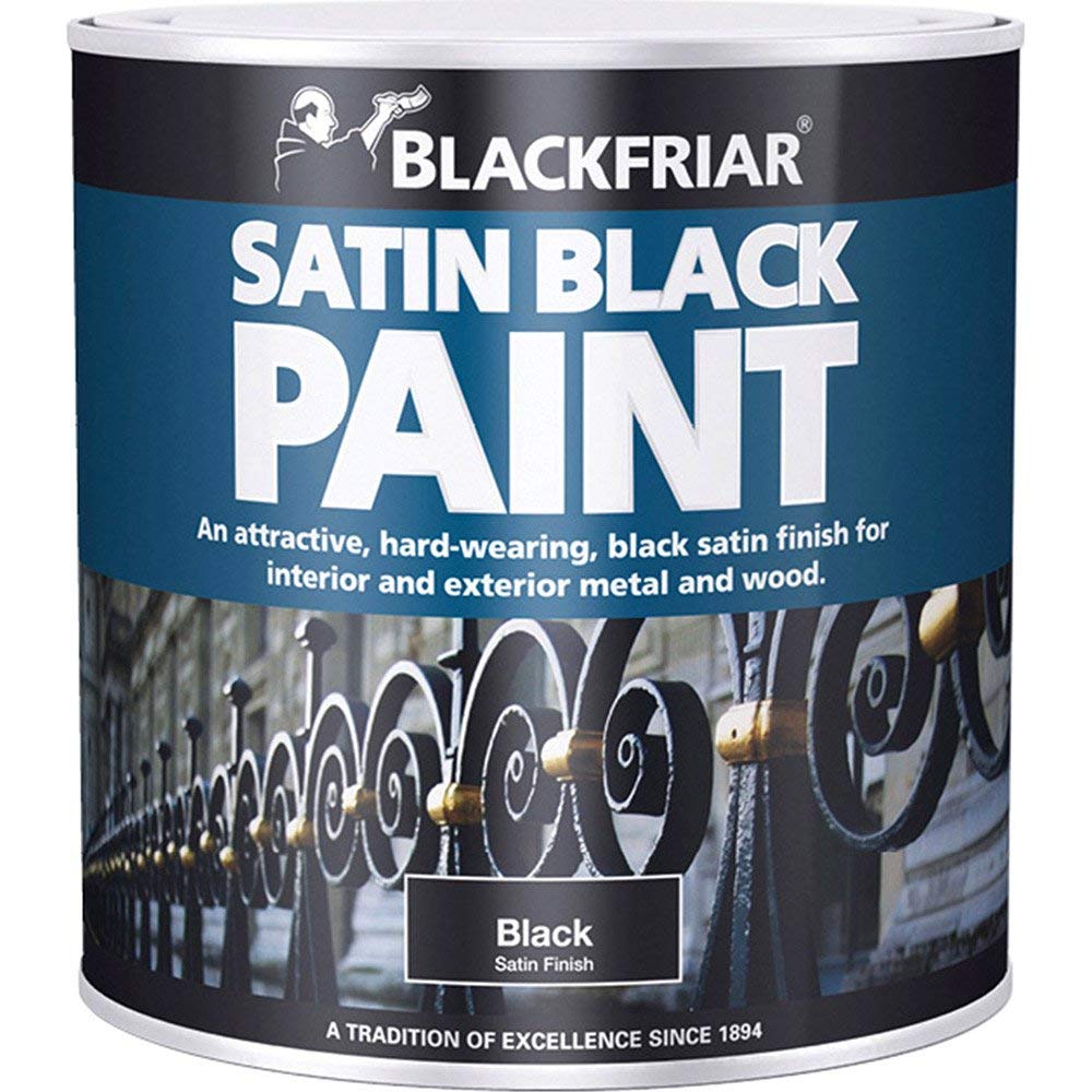 Blackfriar Black Friar 2.5 Litre Wood And Metal Satin Paint Exterior Interior