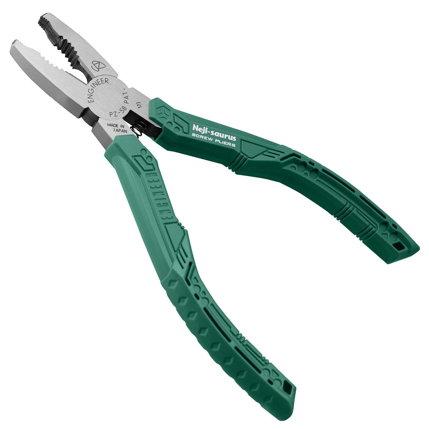 PZ-58 Screw Removal Pliers Stripped Screw Extractor (Combination Pliers) with unique non-slip jaws for damaged or rusted fasteners