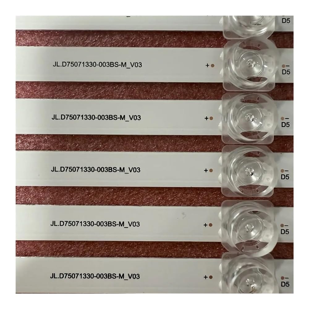 Bande de rétroéclairage LED 7LED for Hisense 75A7GQ 75A70GQ 75A70 75A7GQTUK JL.D75071330-003BS-M_V03 HD750Y3U71-T0 T0L2 Backlight Strip