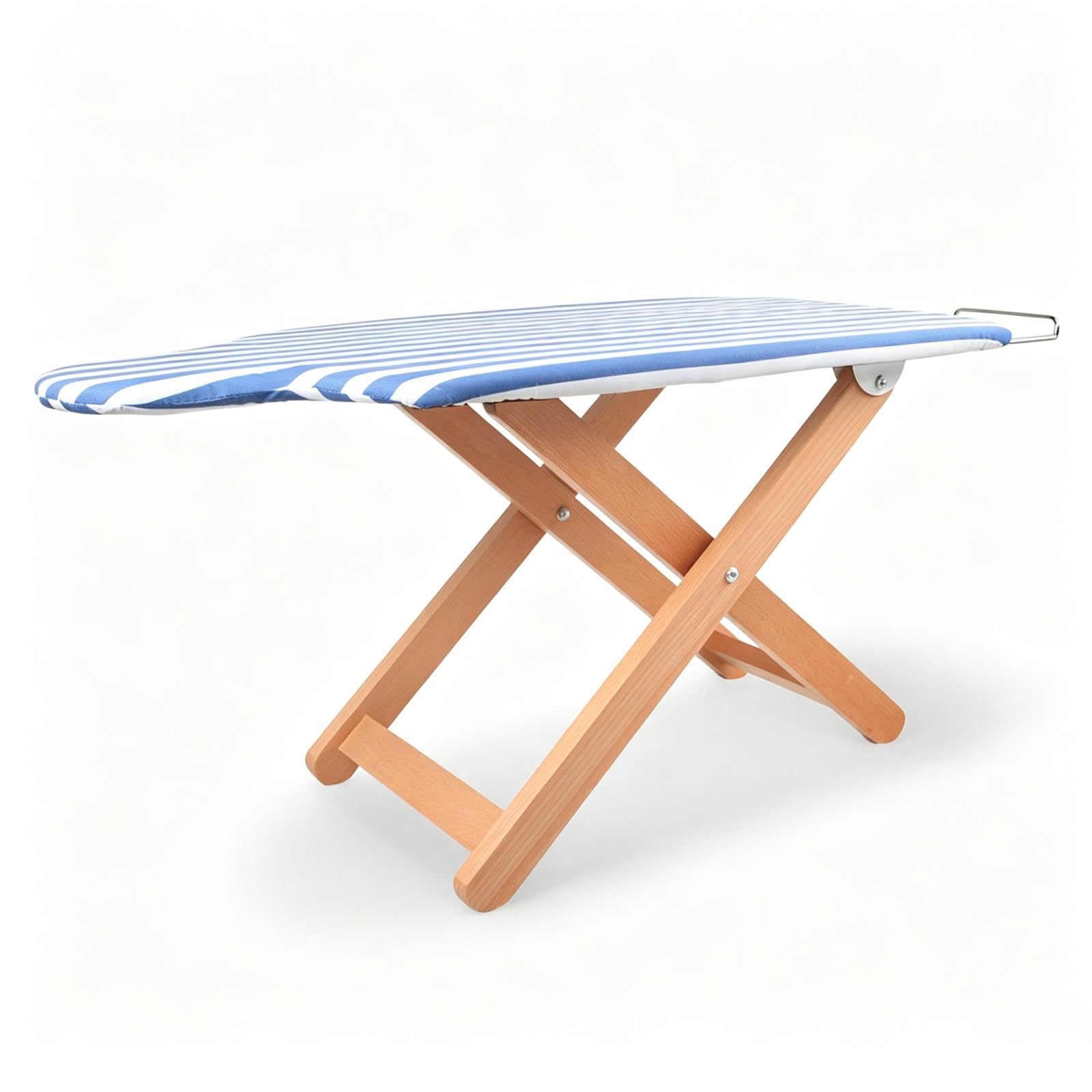 Wooden Tabletop Ironing Board, Folding Ironing Board, with Cotton Cover