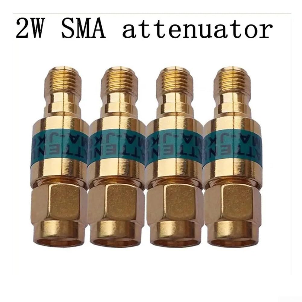Atenuador SMA 6G para SMA macho a hembra 2W 6Db 15Db 30Db RF atenuador coaxial adecuado para varias aplicaciones que requieren atenuación de señal (15DB)