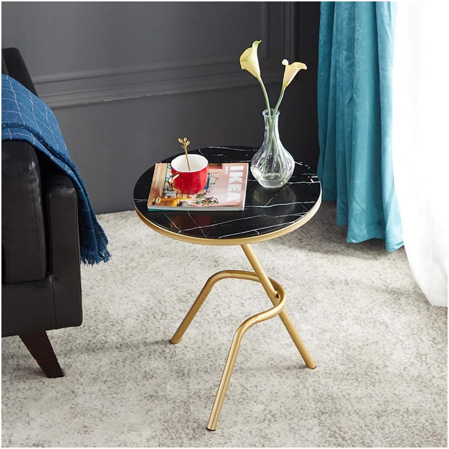 【美品/送料込み】黒　ガラス　円形テーブル ベットサイドテーブル　IKEA 美品⁄送料込み黒 ガラス 円形テーブル ベットサイドテーブル IKEA