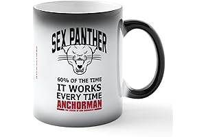 Anchorman Sex Panther Ceramic Magic Mug Coffee, Tea Cup 11 oz