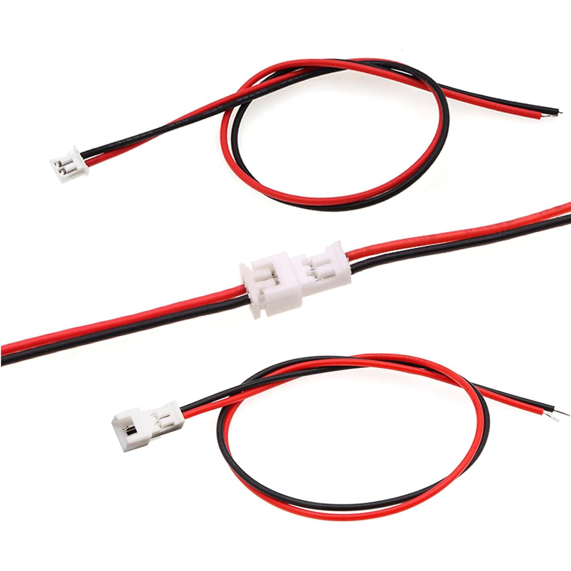 Amazon.com: XUGERIP JST MX 1.25mm 2 Pin Connector, 20 PCS Male