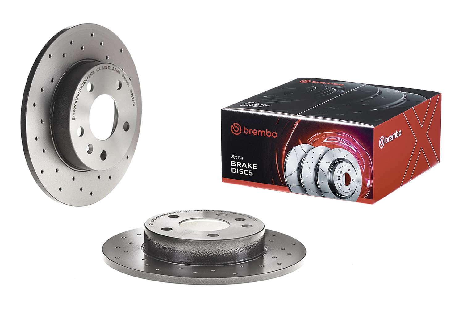 BREMBO Brake disc OPEL,CHEVROLET,VAUXHALL 08.7627.1X 90575113,9117772,95526658 Brake rotor,Brake discs,Brake rotors 569109,90575113,9117772,95526658