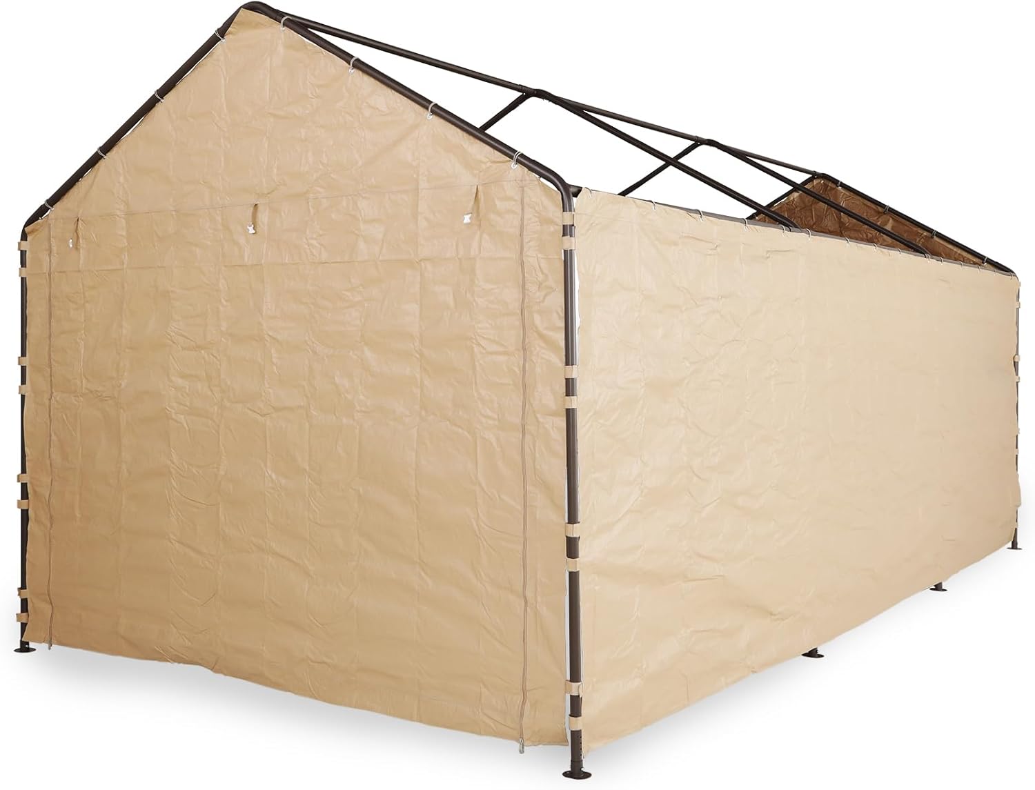 Abba Patio Carport Replacement Sidewall Tarp for 10×20, 8
