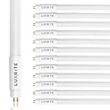 12-Pack 4FT T5 LED Tube Lights, Type A+B, 24W=54W, 5000K Bright White, 45.78