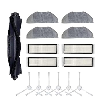 HEPA Cleaner Accessory Roller Brush Vacuum Filter Compatible With 360 S5 S7 Robot Vaccum Cleaner Side Brush Filters Replacements Mop Clothir