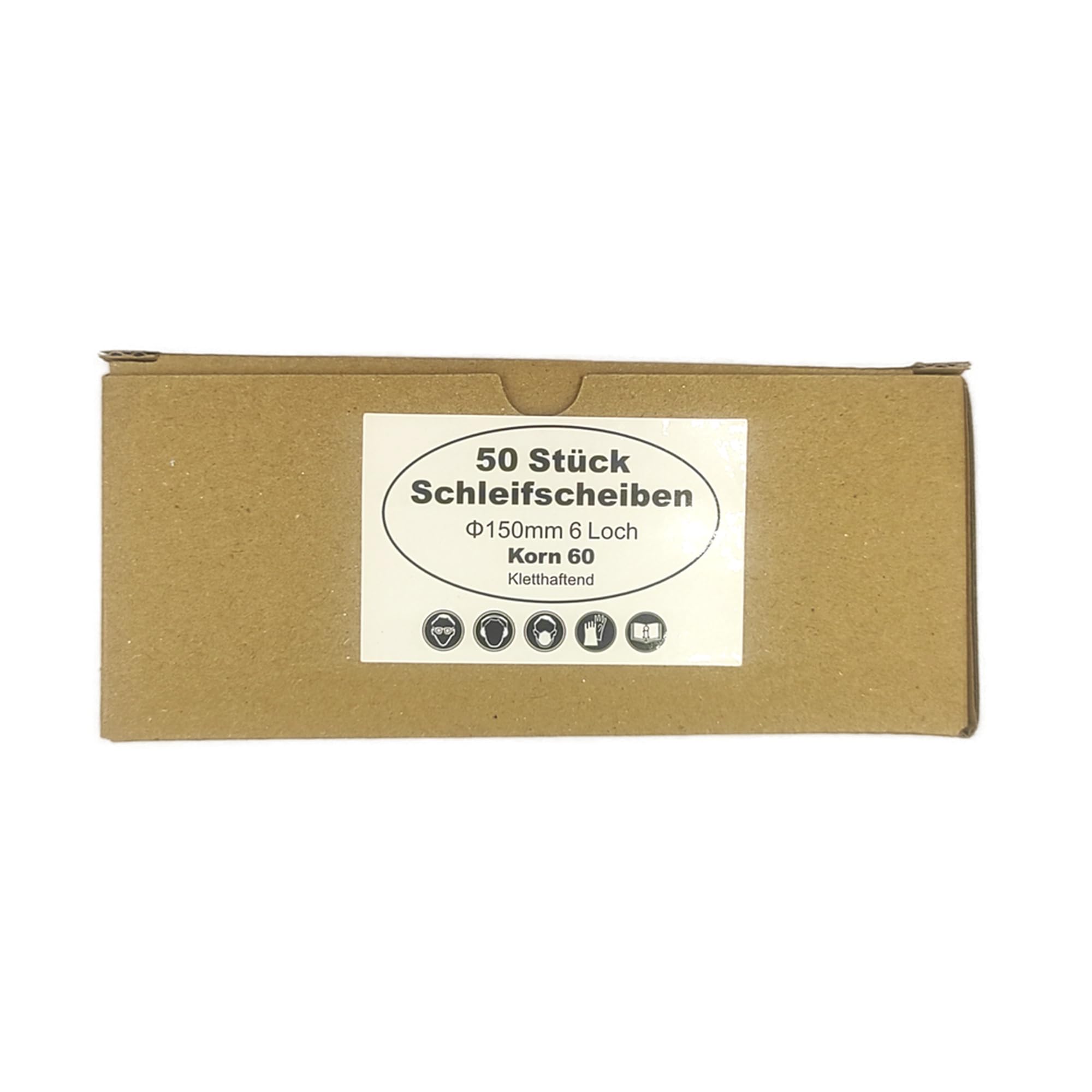 ECKRA Schleifscheiben Klett Schleifpapier 75 125 150 180 215 mm Schleifblätter