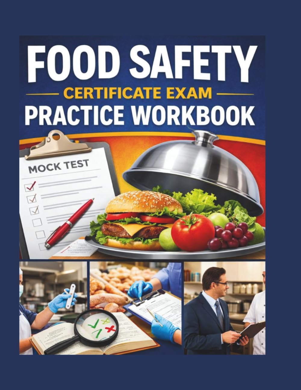 Food Safety Certificate Exam Practice Workbook: Practice Questions, Scenarios & Mock Tests to Help You Pass with Confidence Independently Created Study Guide