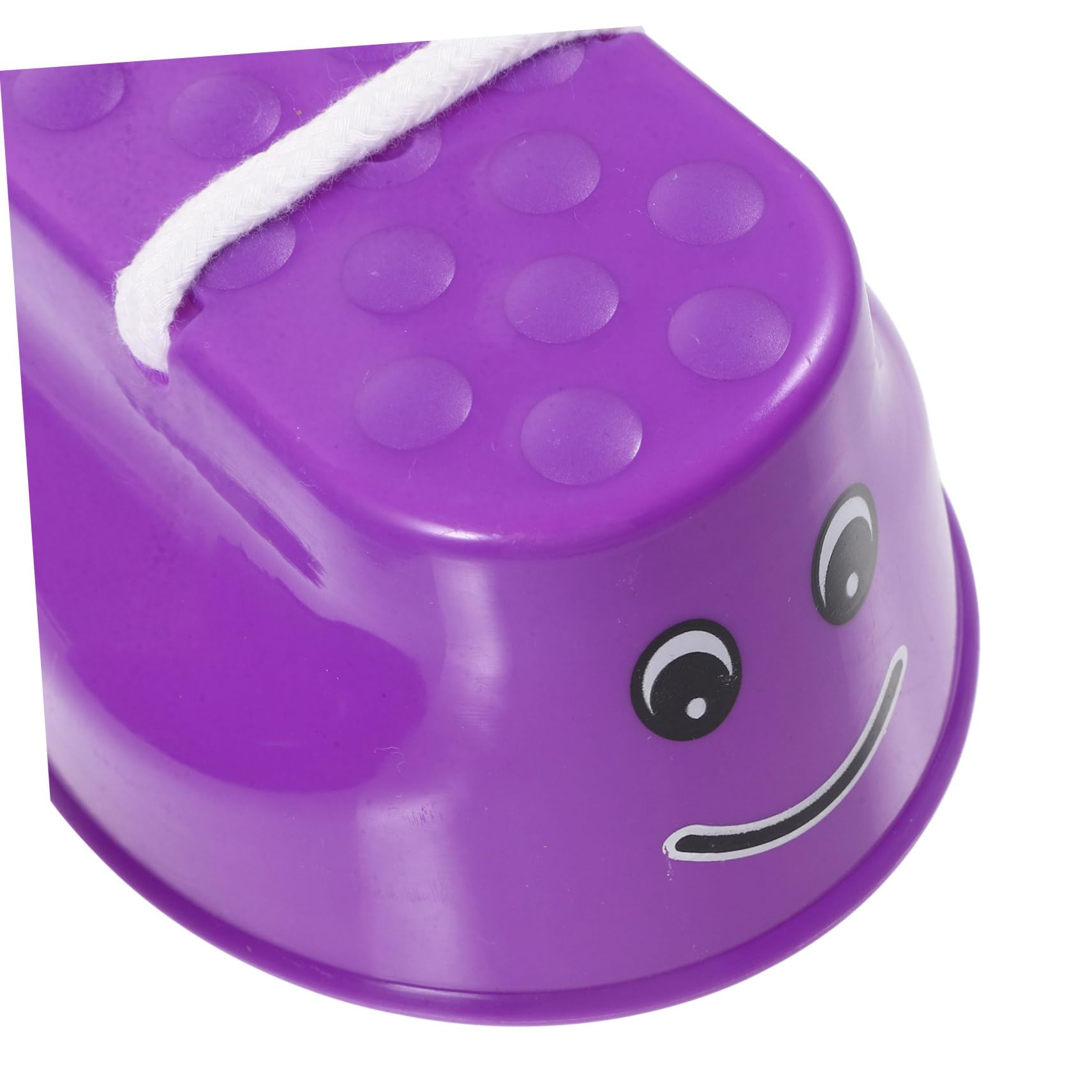 Toyvian 4 Pares de Zancos de Cubo para Niños Diseño Antideslizante de Plástico, Juguetes Divertidos para Desarrollar Habilidades Motoras en Juegos al Aire Libre