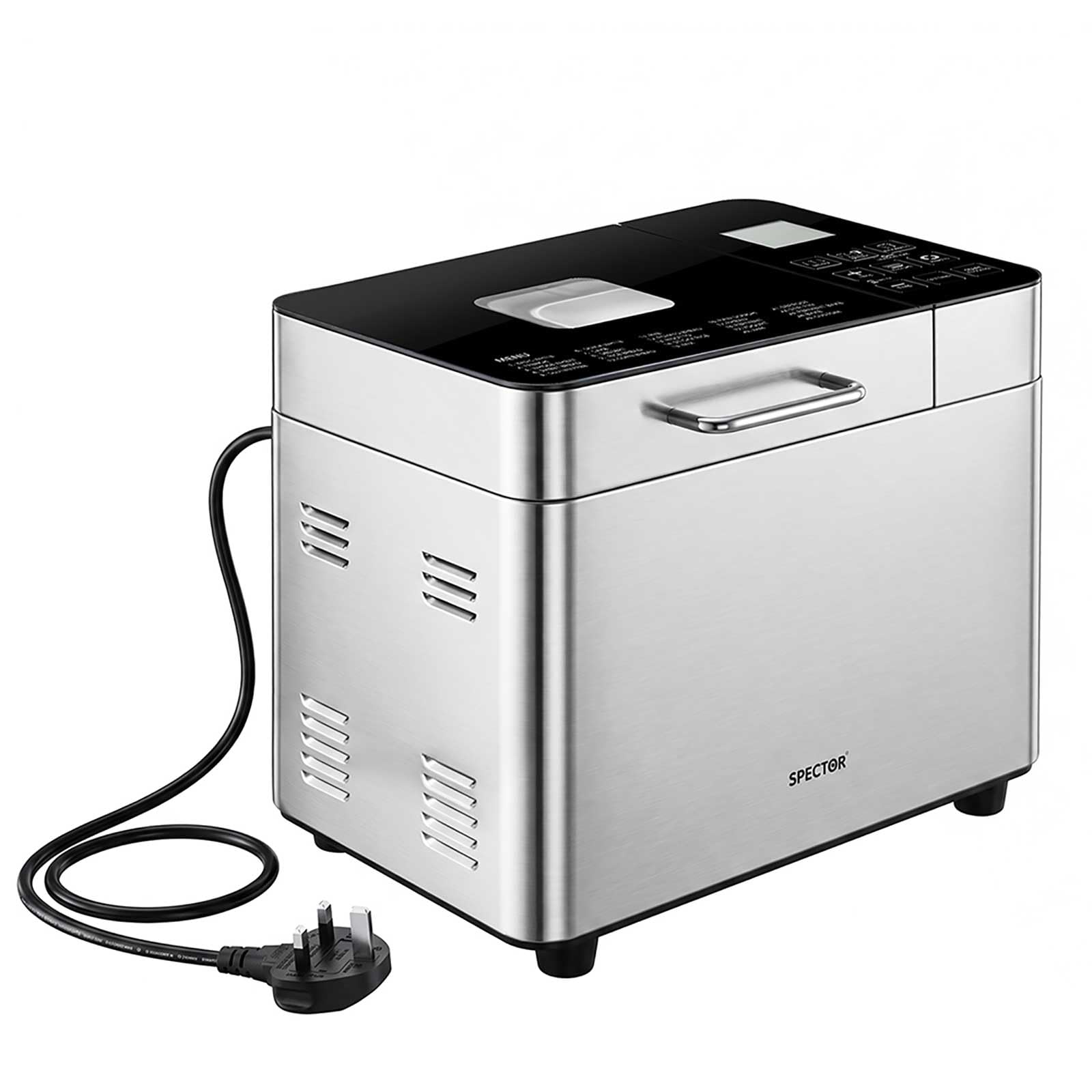 Spector Bread Maker 25 In 1 15H Timer 3 Loaf Sizes with LCD for Home Baking — image 1